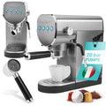 ES-KA 1265 espresso 2v1 (20 barů),pákové, nástavec na kapsle - Profi Home Living