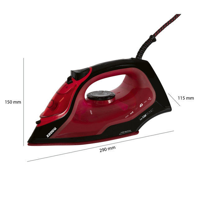 DB 3752 Keramická žehlička 2200W - Efektivní a rychlé žehlení - Profi Home Living