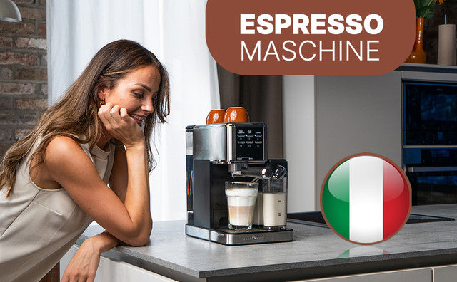 ES-KA 1266 espresso 2v1 (20 barů),pákové, nástavec na kapsle - Profi Home Living