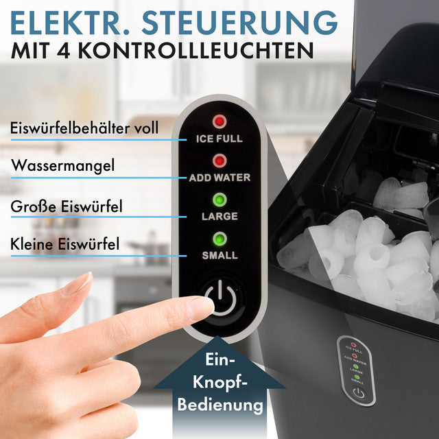 EWB 3798 BK výrobník ledu - Profi Home Living