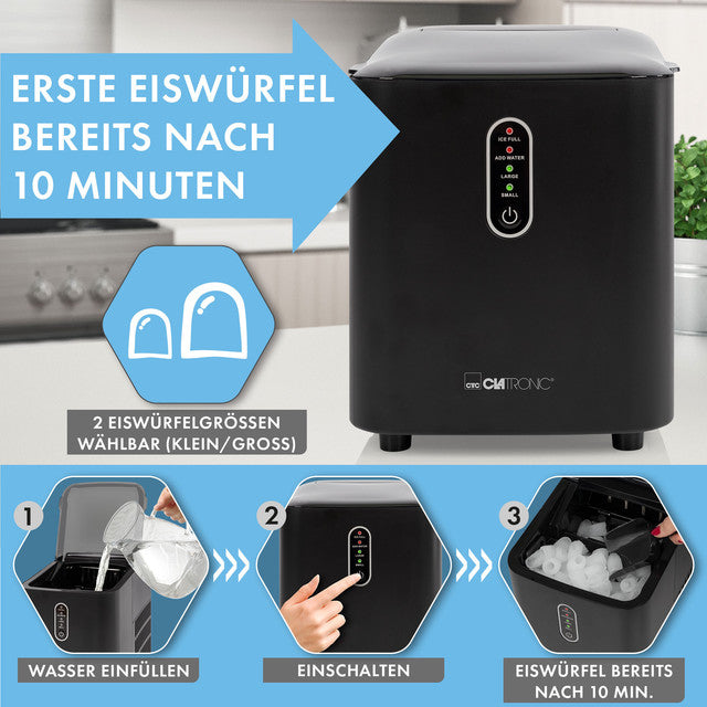 EWB 3798 BK výrobník ledu - Profi Home Living