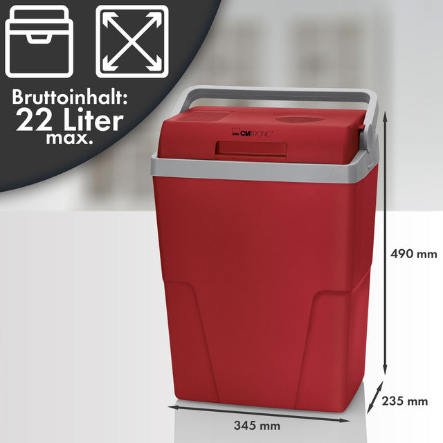 KB 3713.1 Chladící box 22l - Ideální pro Venkovní Aktivity a Cestování - Profi Home Living