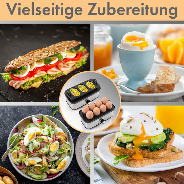 EK 1275 vařič vajec a omelet 8ks nerez - Profi Home Living