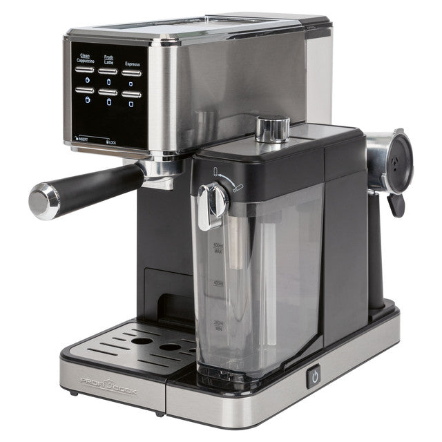 ES-KA 1266 espresso 2v1 (20 barů),pákové, nástavec na kapsle - Profi Home Living