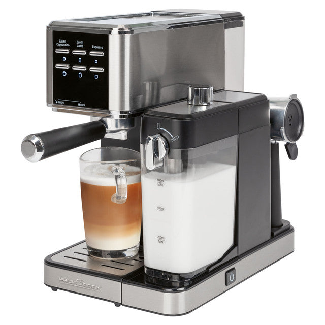 ES-KA 1266 espresso 2v1 (20 barů),pákové, nástavec na kapsle - Profi Home Living