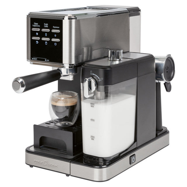 ES-KA 1266 espresso 2v1 (20 barů),pákové, nástavec na kapsle - Profi Home Living