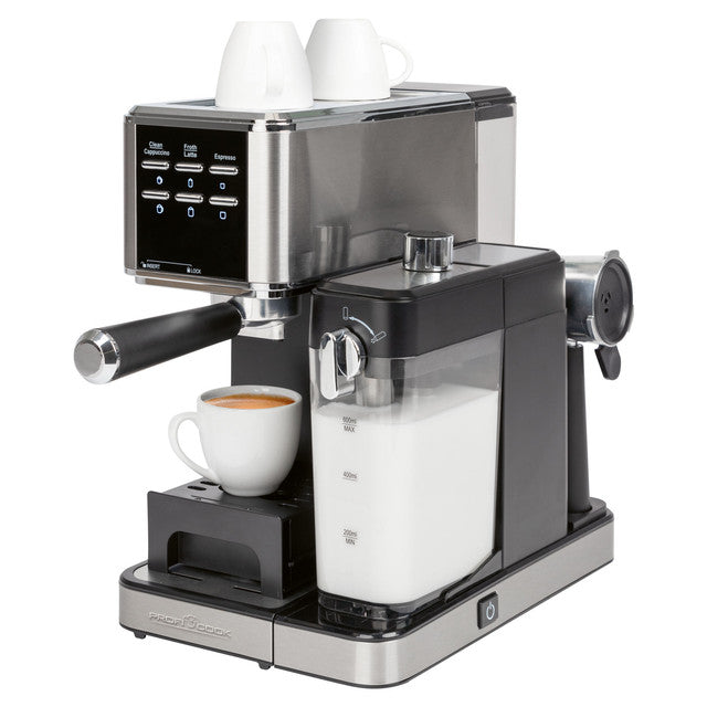 ES-KA 1266 espresso 2v1 (20 barů),pákové, nástavec na kapsle - Profi Home Living