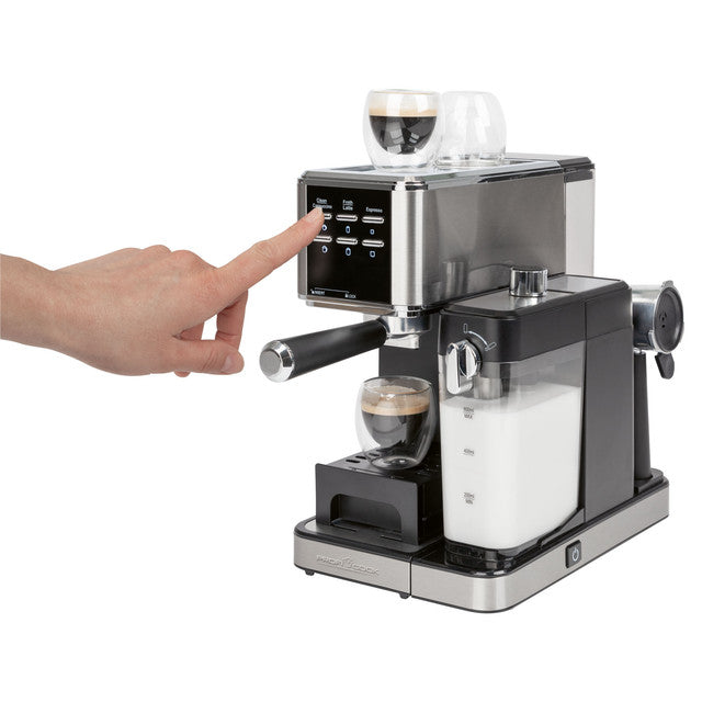 ES-KA 1266 espresso 2v1 (20 barů),pákové, nástavec na kapsle - Profi Home Living