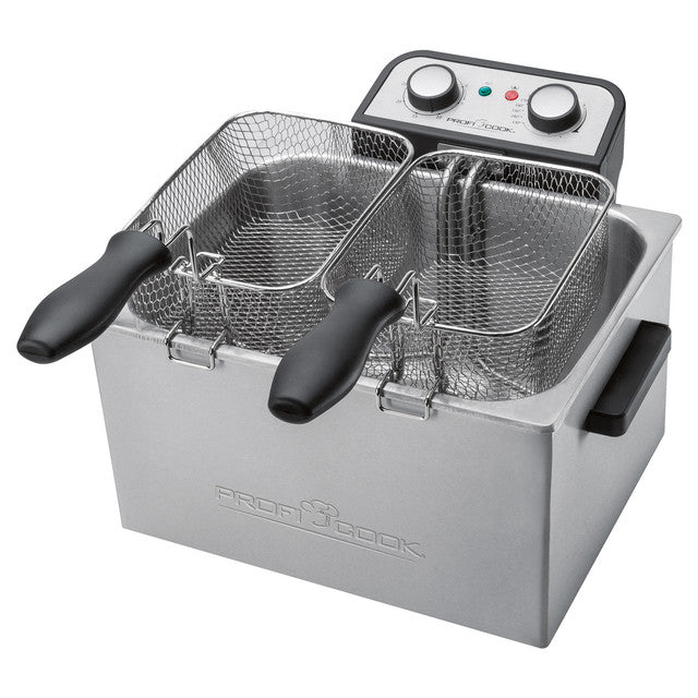 FR 1038 fritéza dvojtá 5L - Profi Home Living
