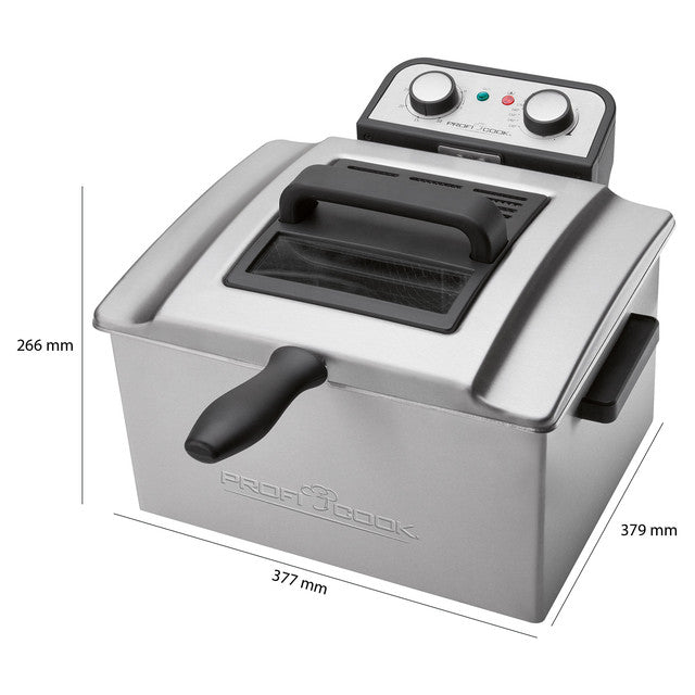 FR 1038 fritéza dvojtá 5L - Profi Home Living