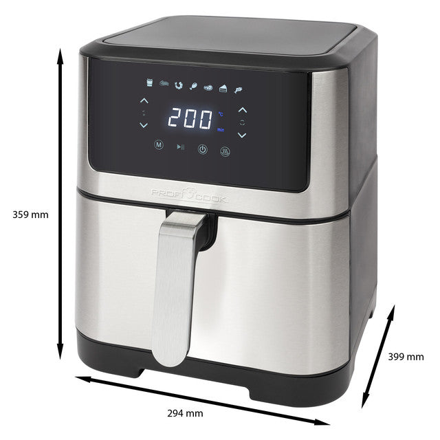 FR 1269 H Horkovzdušná fritéza 8l nerez - Profi Home Living