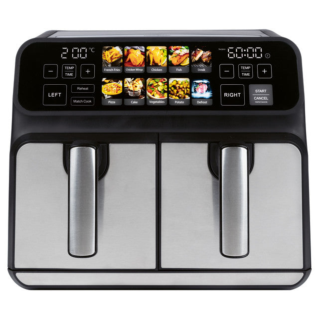 FR 1287 H dvojitá horkovzdušná fritéza s barevným displejem 8l - Profi Home Living