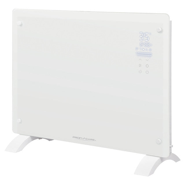 GKH 3118 konvektor skleněný bílý - Profi Home Living