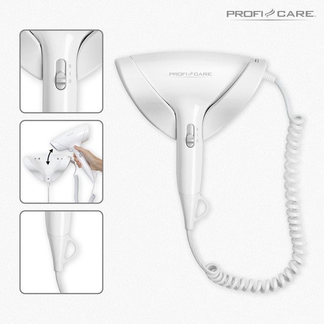 HT 3044 fén hotelový nástěnný - Profi Home Living