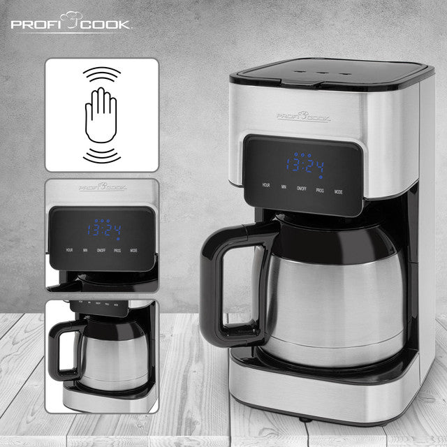 KA 1191 kávovar nerez,termoska,časovač - Profi Home Living