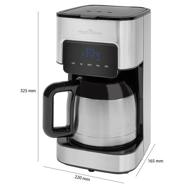 KA 1191 kávovar nerez,termoska,časovač - Profi Home Living