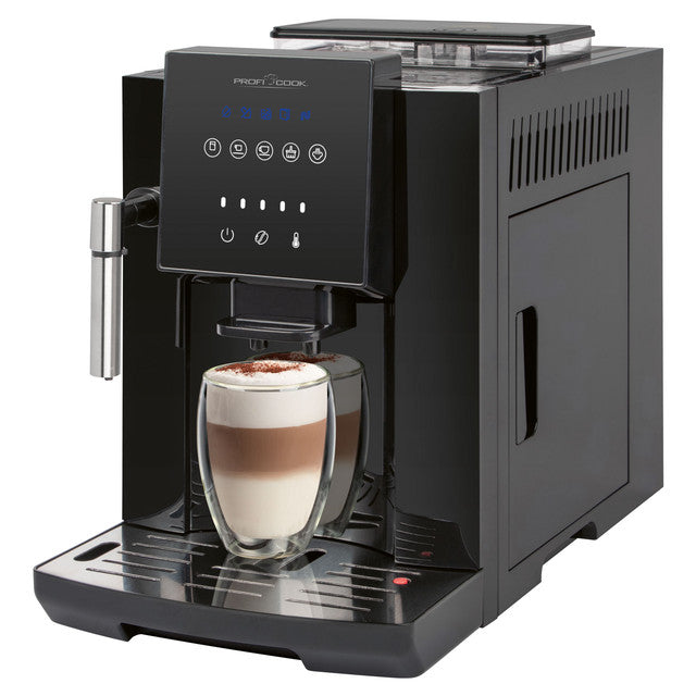 KAV 1281 Plně plnoautomatický kávovar s mlýnkem, tryskou na mléko a dotykovým ovládáním - Profi Home Living