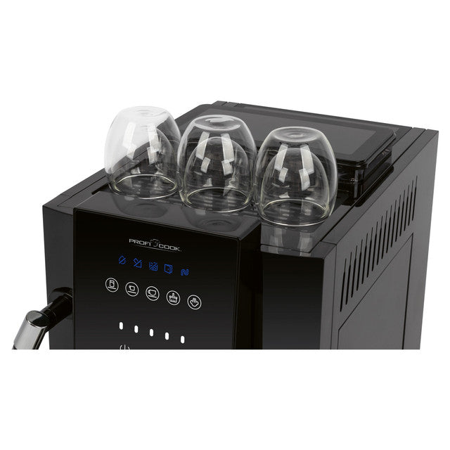 KAV 1281 Plně plnoautomatický kávovar s mlýnkem, tryskou na mléko a dotykovým ovládáním - Profi Home Living