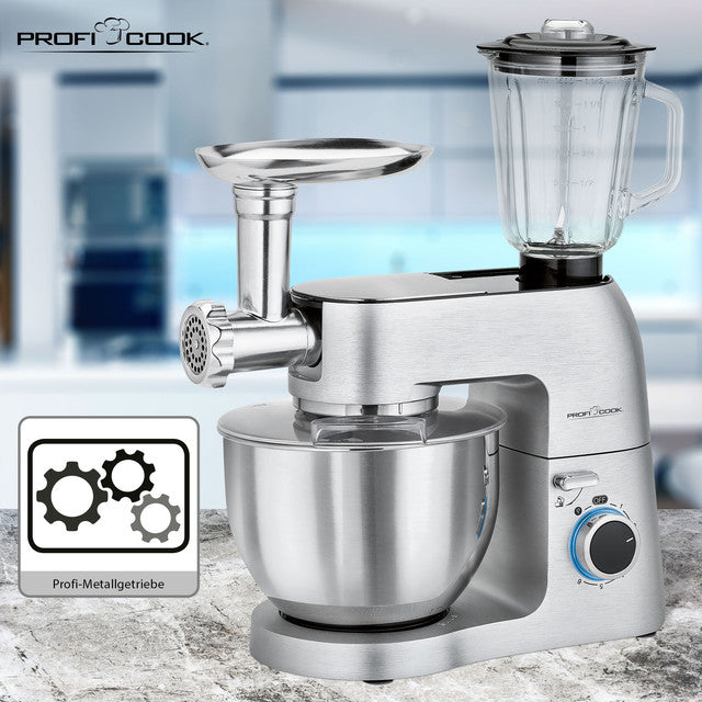 KM 1189 kuchyňský robot 6.7L XXl,mlýnek na maso,mixér - Profi Home Living