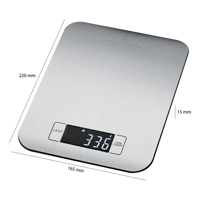 KW 1061 digitální kuchyňská váha nerez - Profi Home Living