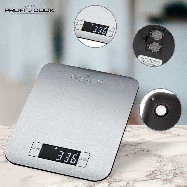 KW 1061 digitální kuchyňská váha nerez - Profi Home Living