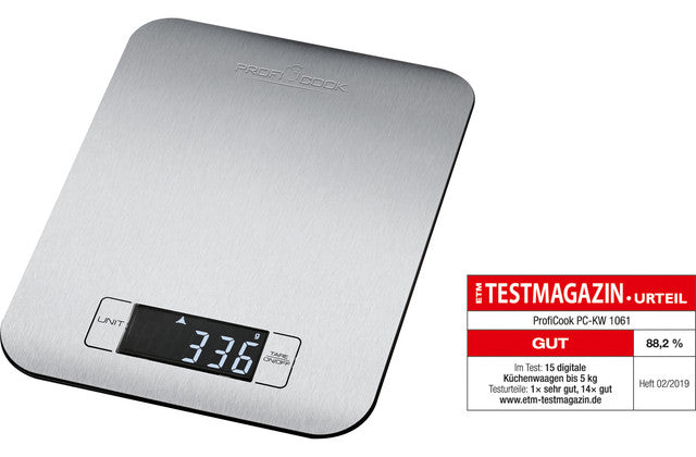 KW 1061 digitální kuchyňská váha nerez - Profi Home Living