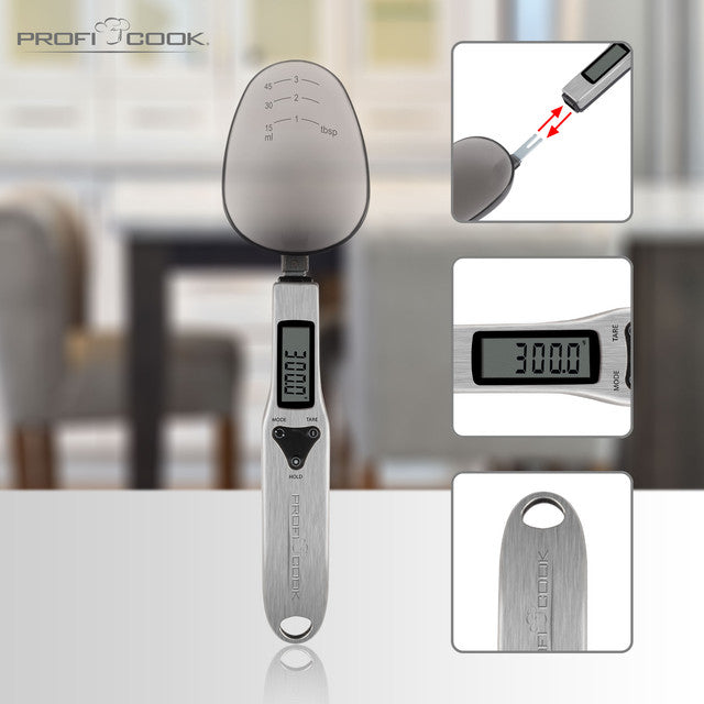 LW 1214 kuchyňská vážící lžíce - Profi Home Living