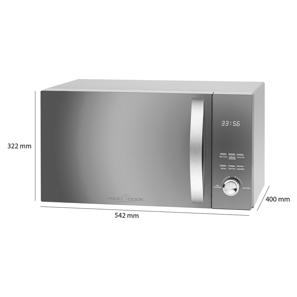 MWG 1176 mikrovlná trouba 23L,gril,horký vzduch - Profi Home Living