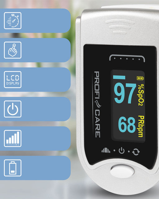 PO 3104 Pulzní oxymetr - Profi Home Living