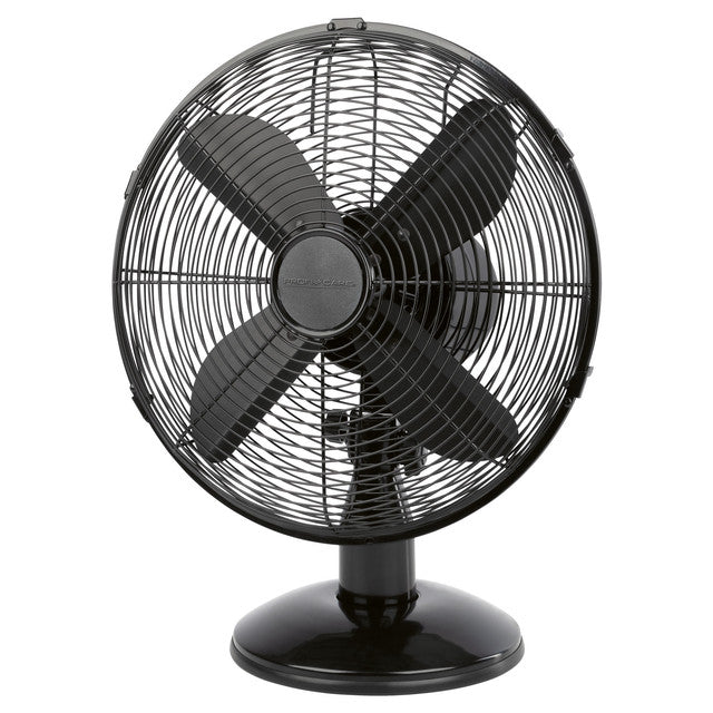 VL 3062 BK ventilátor 25cm kovový černý - Profi Home Living