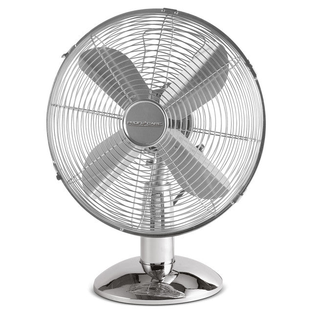 VL 3063 IX stolní ventilátor 30cm kovový - Profi Home Living