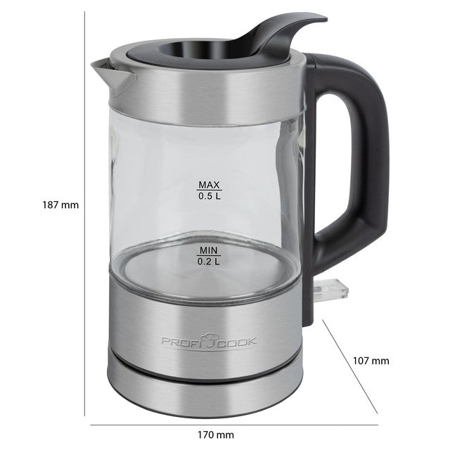 WKS 1228 rychlovarná konvice 0,5L - Profi Home Living