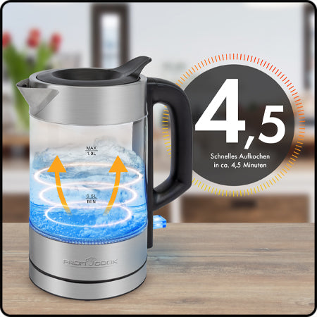 WKS 1229 rychlovarná konvice 1L - Profi Home Living