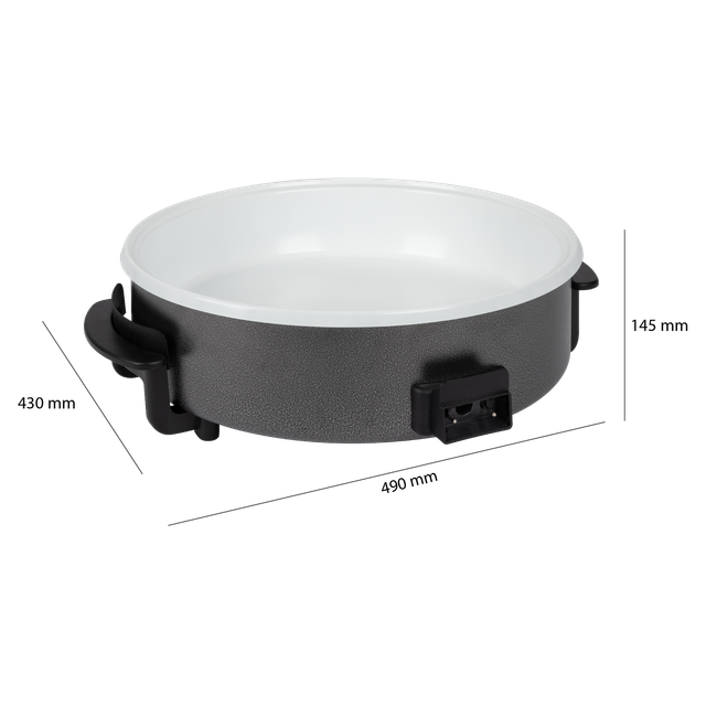 PP 3570 Keramická Pánev 42cm - Vysoce Kvalitní a Nepřilnavá pánev - Profi Home Living