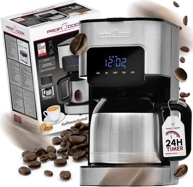 KA 1191 kávovar nerez,termoska,časovač - Profi Home Living
