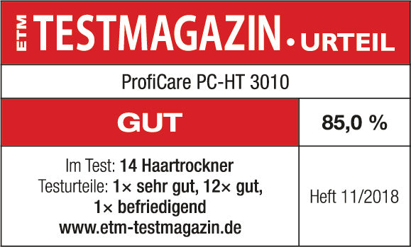 HT 3010 vysoušeč vlasů šampaň - Profi Home Living