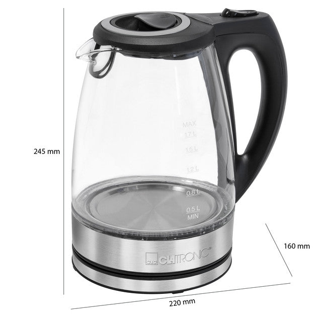 WKS 3744 rychlovarná konvice sklo 1,7L - Profi Home Living