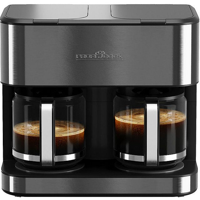 ProfiCook KAD 1308 dix Dvojitý překapávací kávovar 3,6 l  2× 16 šálků