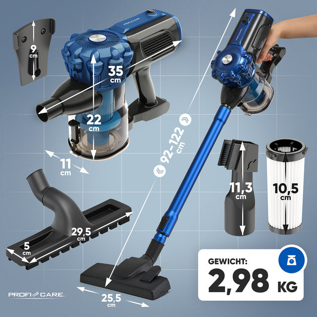 BS 3133 ruční vysavač 2v1,600W - Profi Home Living