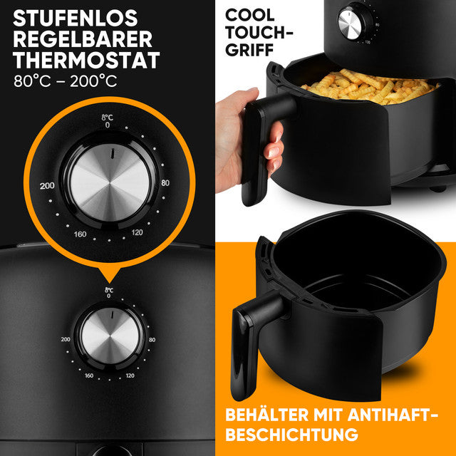 FR 3816 H Horkovzdušná fritéza 2,5l - Profi Home Living