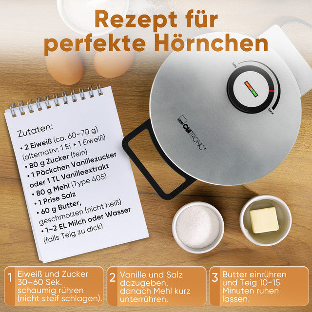 HA 3833 výrobník zmrzlinových kornoutů - Profi Home Living