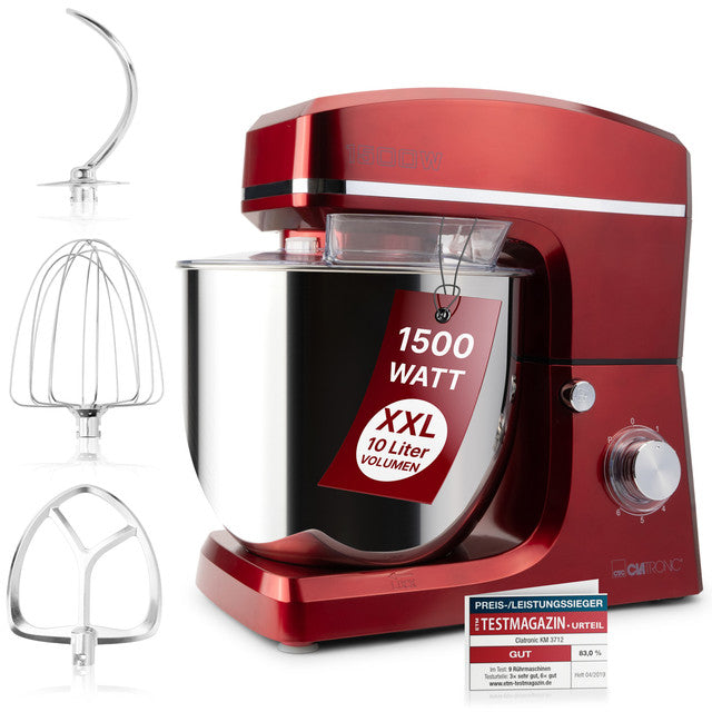 KM 3765 RD Kuchyňský robot 10L - Výkonný a všestranný kuchyňský pomocník - Profi Home Living