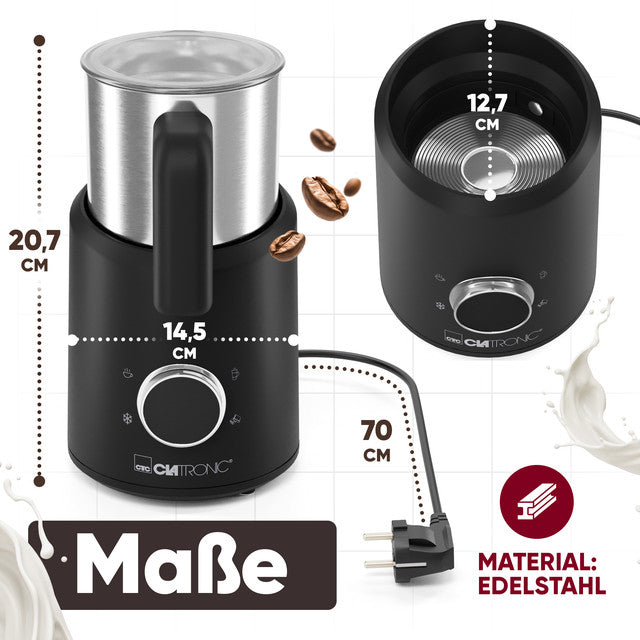 MS 3812 pěnič mléka s ohřevem,500W - Profi Home Living