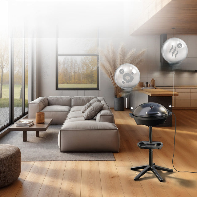 BQS 1303 elektrický stojanový stolní gril 2 v 1 - Profi Home Living