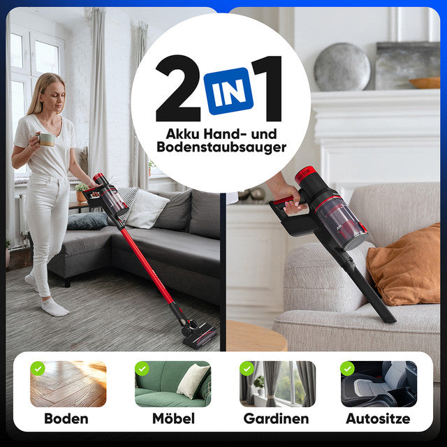 BS 3136 akumulátorový vysavač BLDC 22,2 V - Profi Home Living