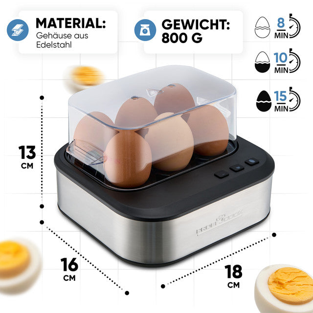 EK 1276 Vařič vajec,6ks,hlasový výstup - Profi Home Living