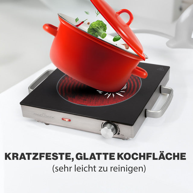 EKP 1210 jednoplotýnkový vařič sklokeramika - Profi Home Living