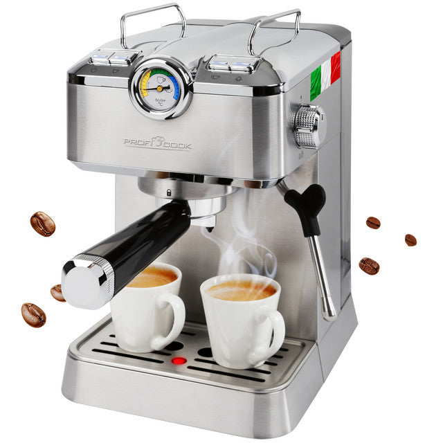 ES-KA 1267 espresso 2v1 (20 barů),pákové, nástavec na kapsle - Profi Home Living