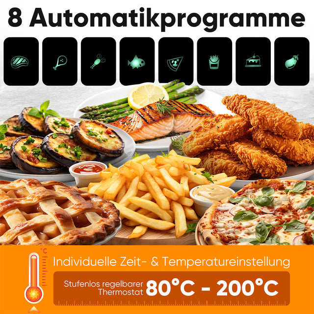 FR 1294 H  horkovzdušná fritéza 6,5L,1600 W - Profi Home Living