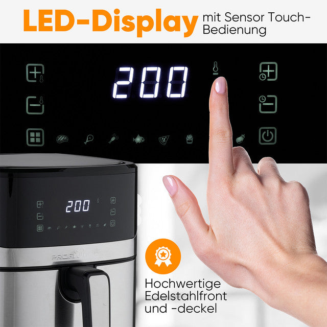 FR 1294 H  horkovzdušná fritéza 6,5L,1600 W - Profi Home Living